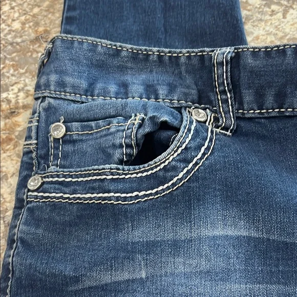 Maurices Women's Skinny Jeans in Dark Blue - Picture 5 of 8